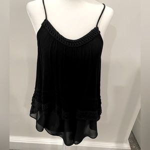 Womens Black Dressy Tank Top